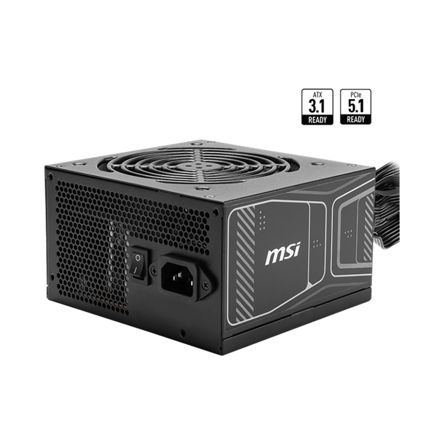 750W MSI MAG A750GN 80 Plus Gold PSU